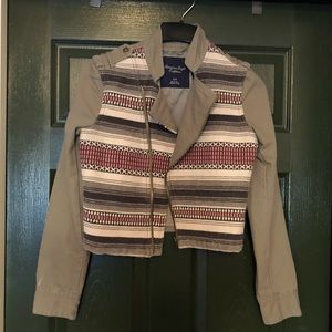 American eagle embroidered jacket